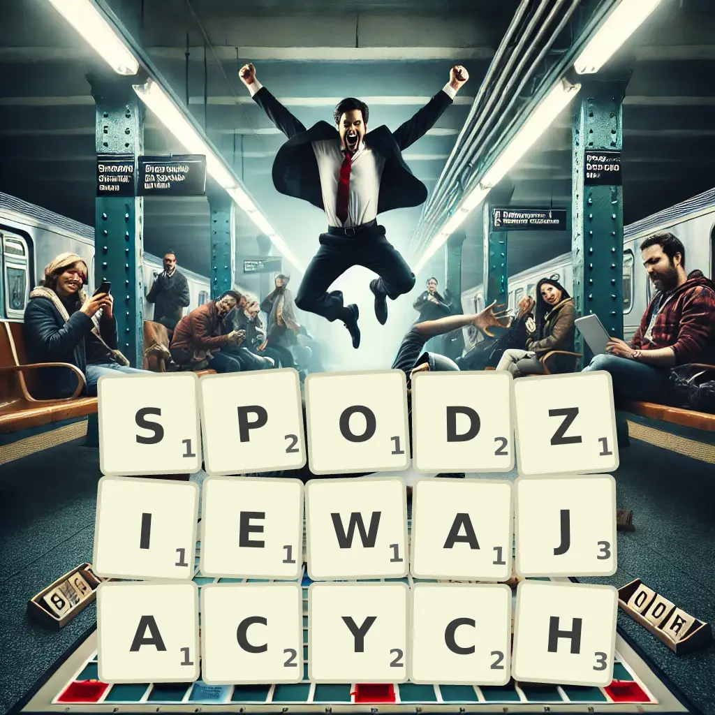 Słowa z liter SPODZIEWAJĄCYCH