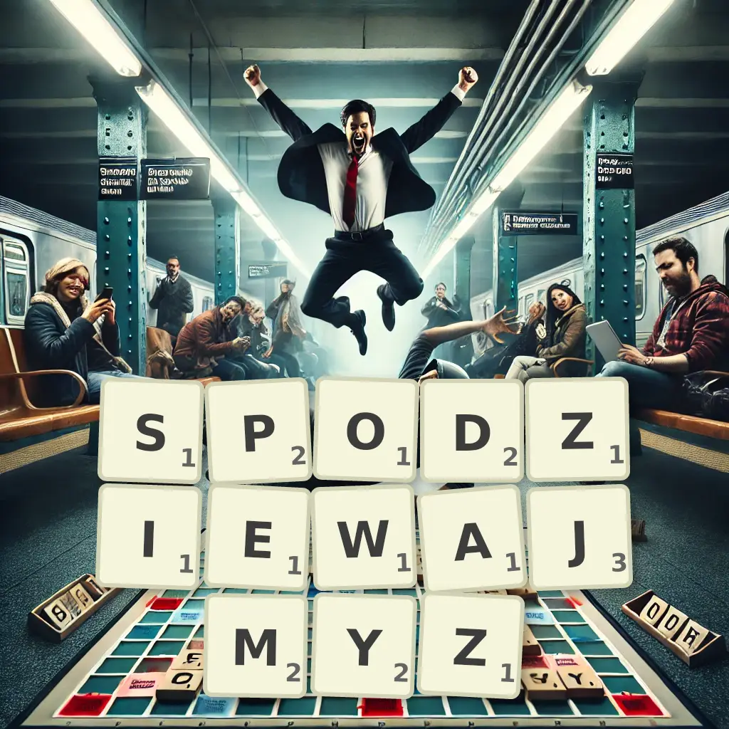 Słowa z liter SPODZIEWAJMYŻ