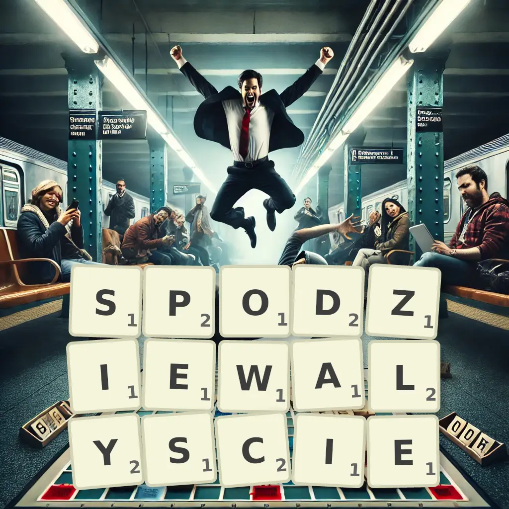 Słowa z liter SPODZIEWAŁYŚCIE