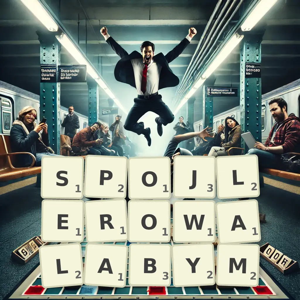 Słowa z liter SPOJLEROWAŁABYM