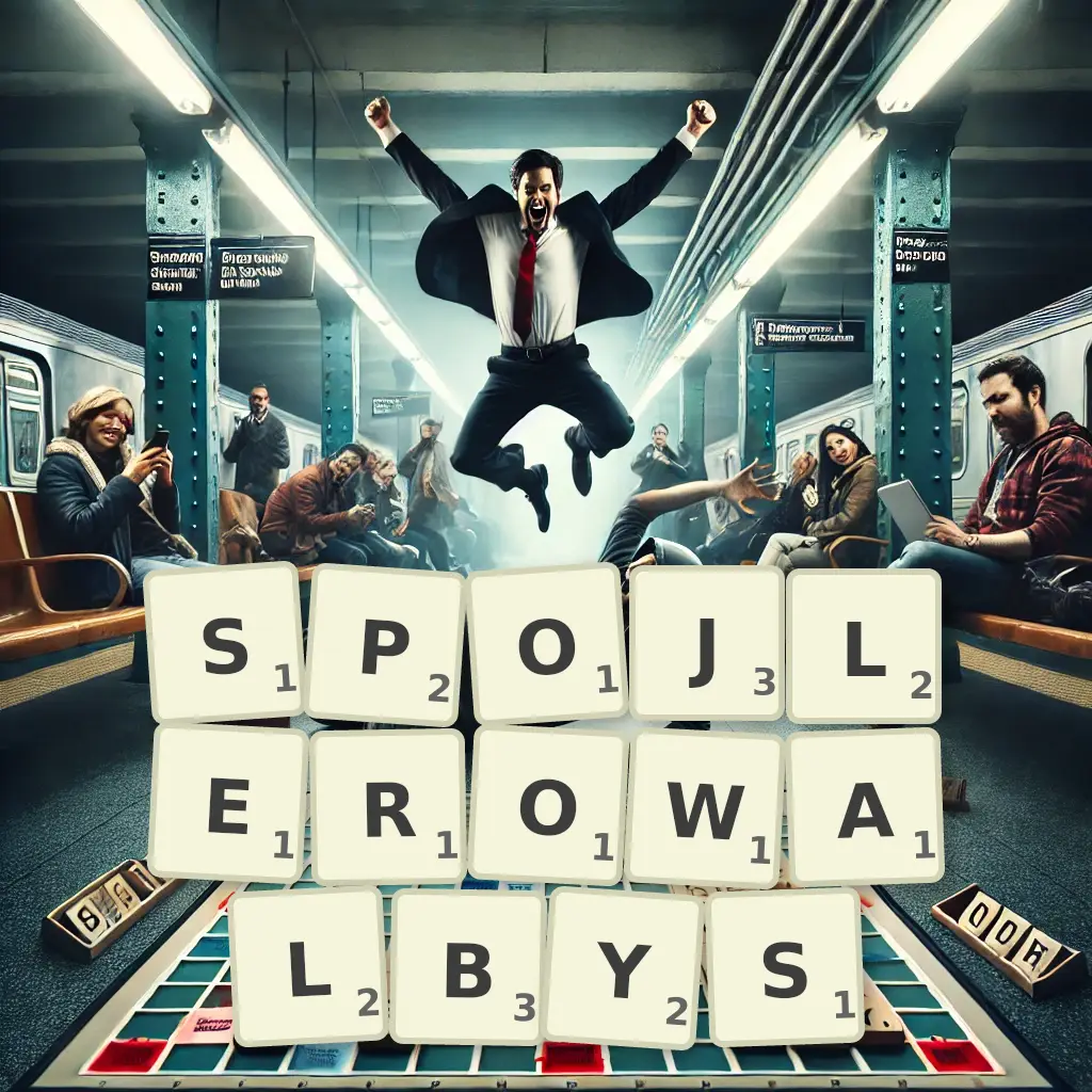 Słowa z liter SPOJLEROWAŁBYŚ