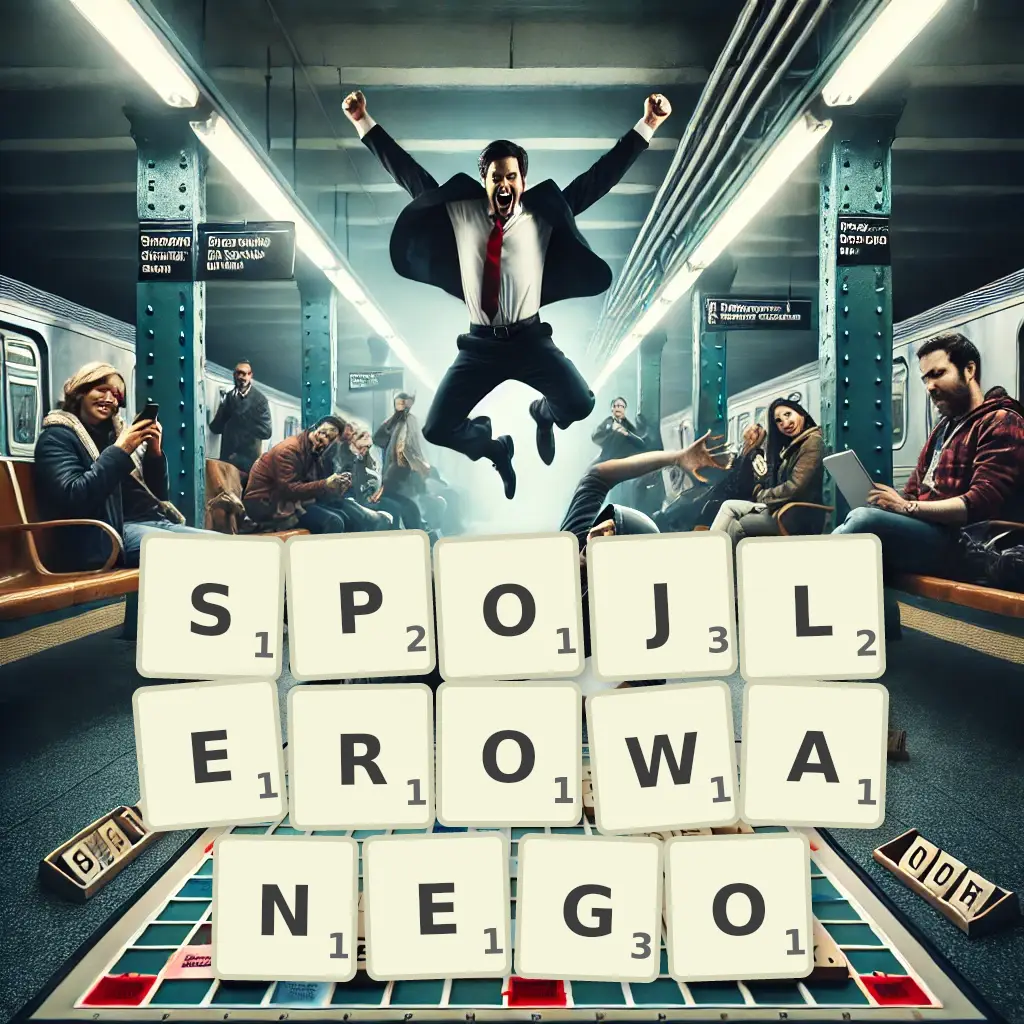Słowa z liter SPOJLEROWANEGO