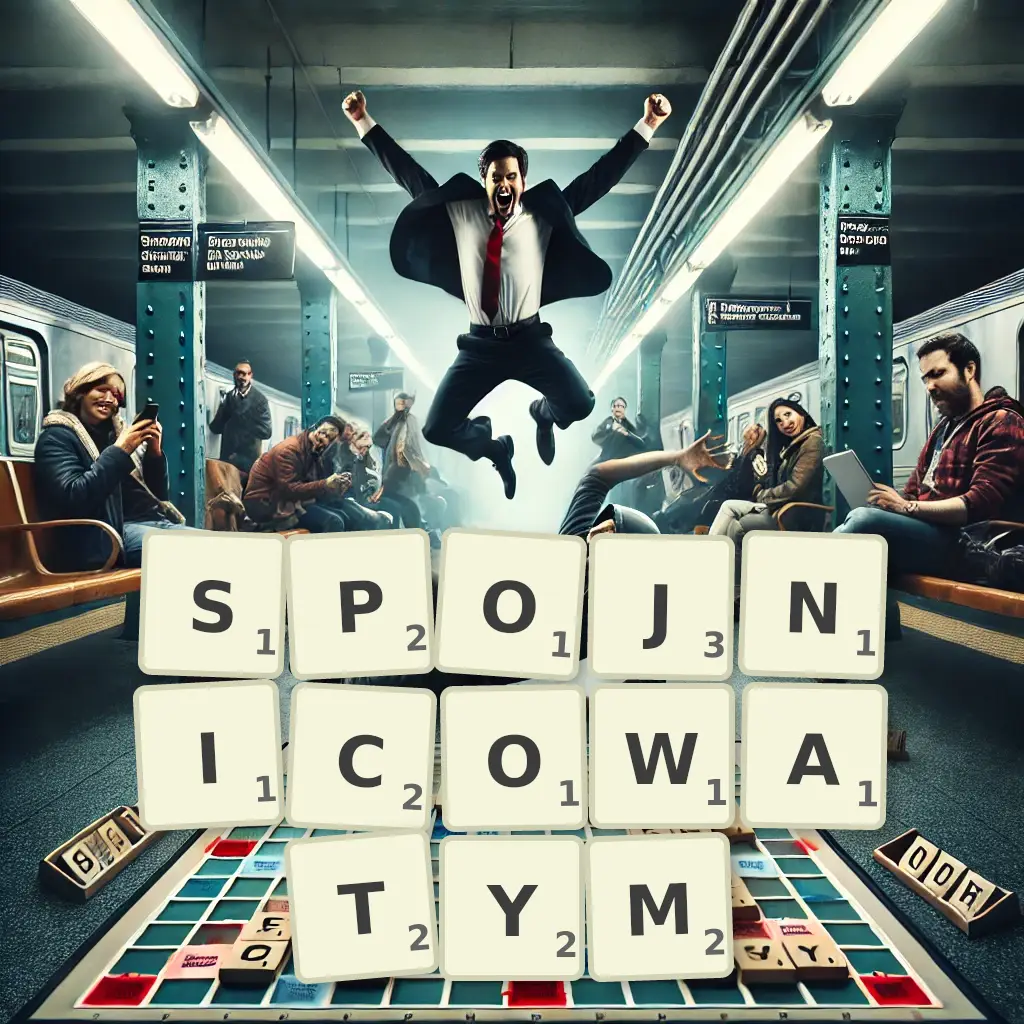 Słowa z liter SPÓJNICOWATYM