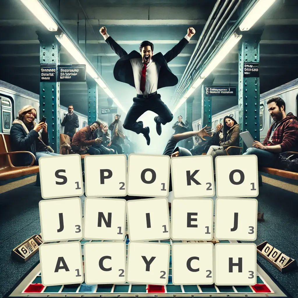 Słowa z liter SPOKOJNIEJĄCYCH