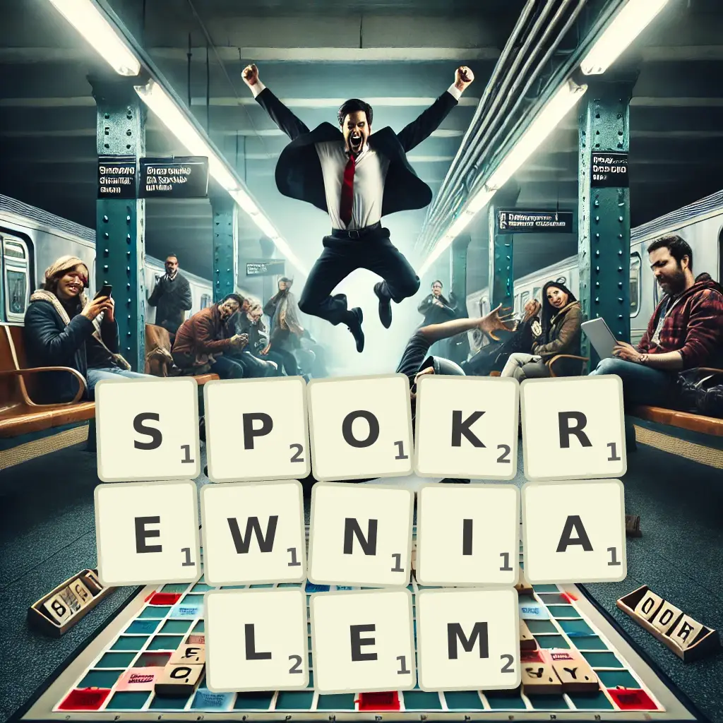 Słowa z liter SPOKREWNIAŁEM