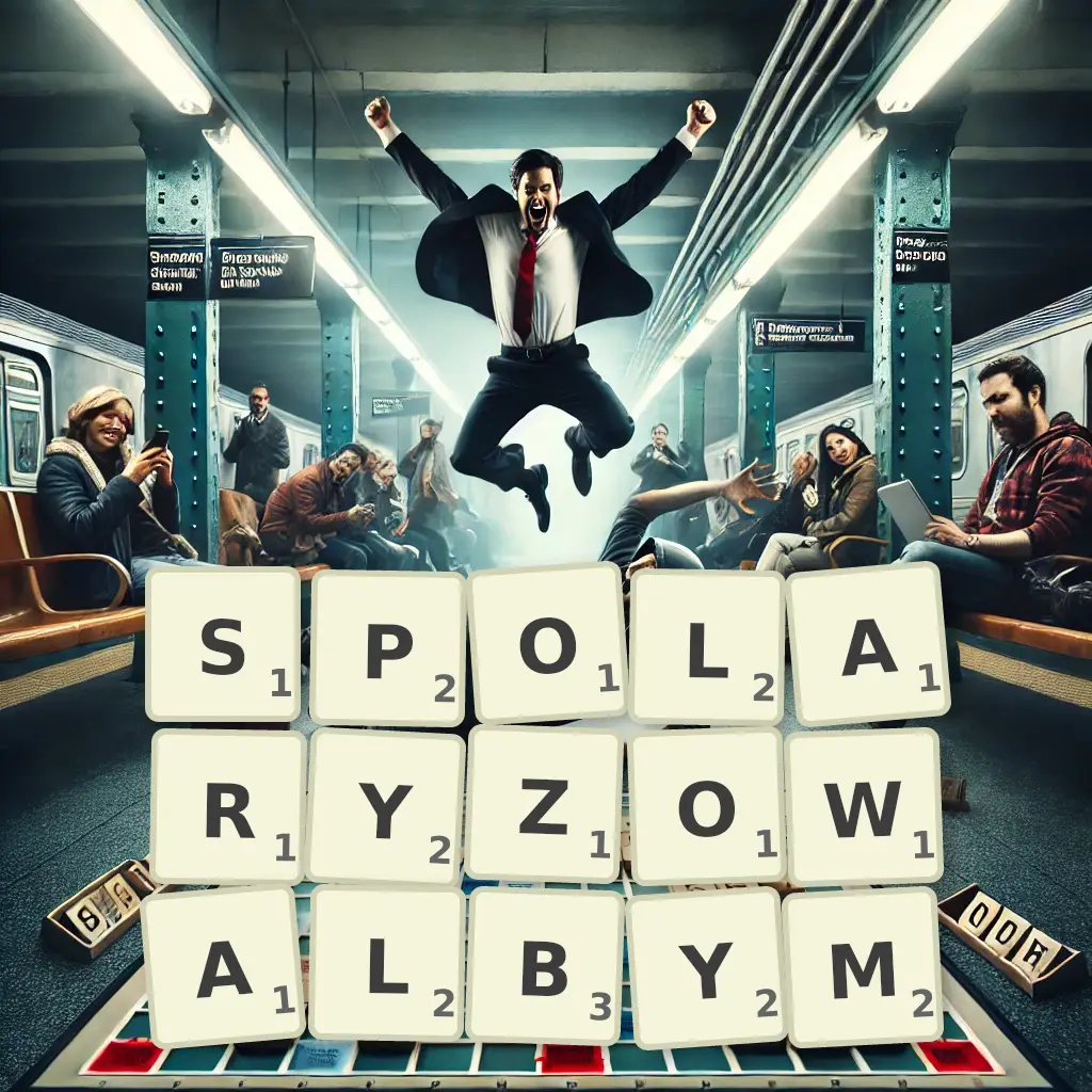 Słowa z liter SPOLARYZOWAŁBYM