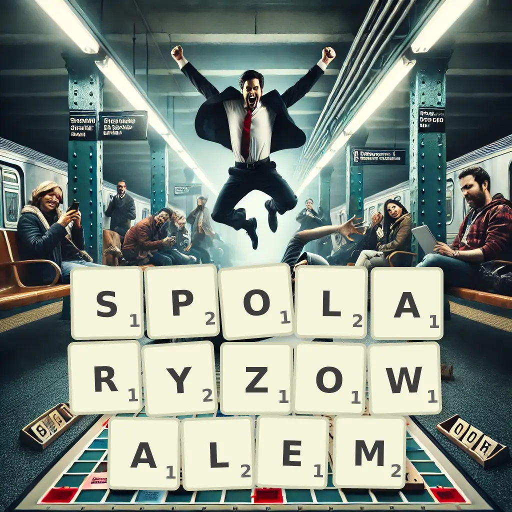 Słowa z liter SPOLARYZOWAŁEM