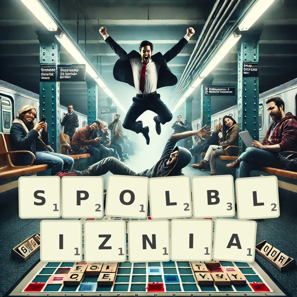 Słowa z liter SPÓŁBLIŹNIĄ