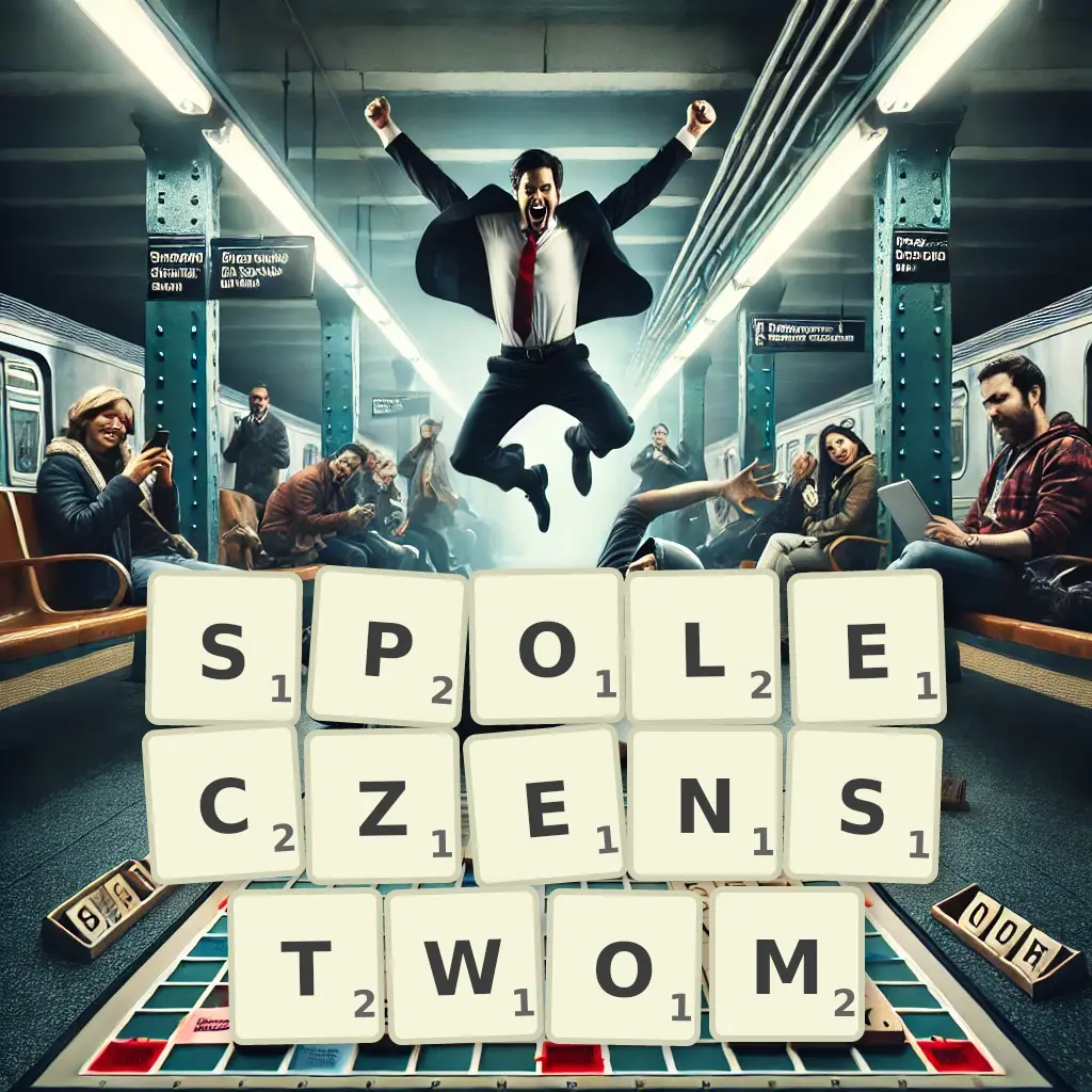 Słowa z liter SPOŁECZEŃSTWOM