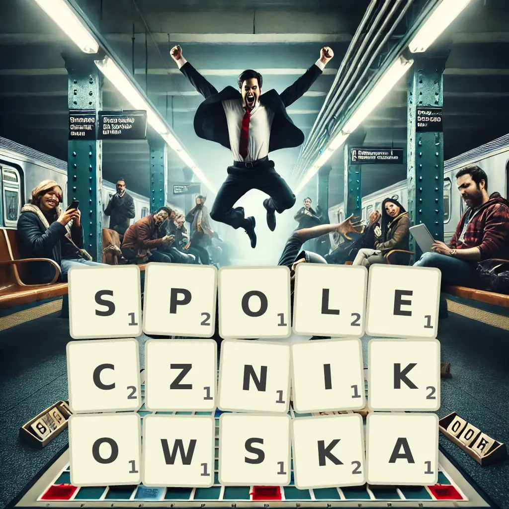 Słowa z liter SPOŁECZNIKOWSKĄ