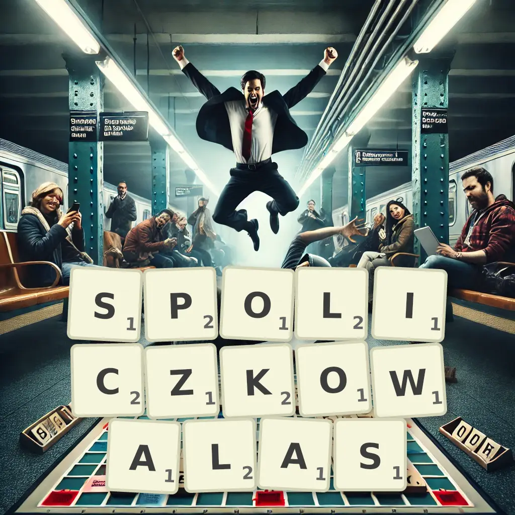 Słowa z liter SPOLICZKOWAŁAŚ
