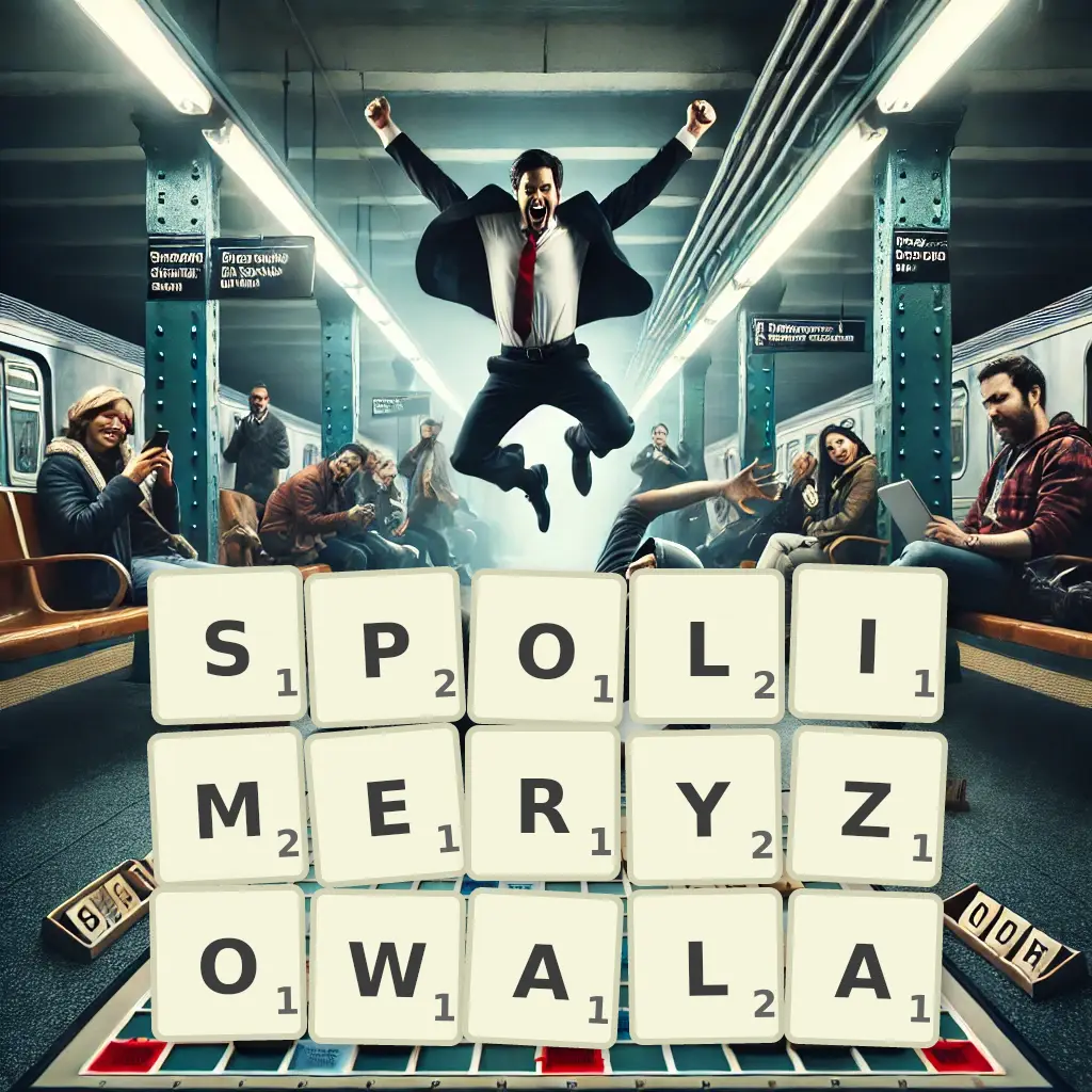 Słowa z liter SPOLIMERYZOWAŁA