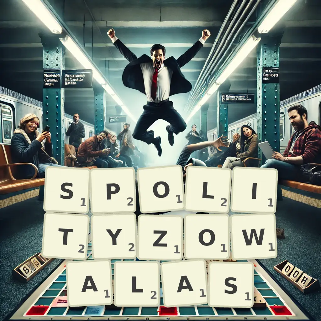 Słowa z liter SPOLITYZOWAŁAŚ