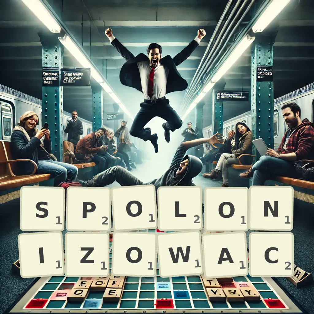 Słowa z liter SPOLONIZOWAĆ