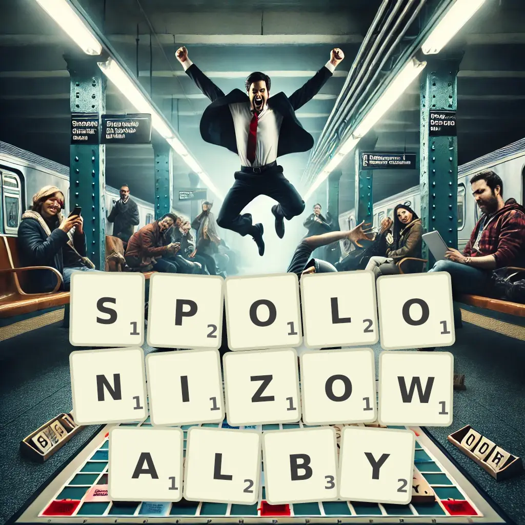 Słowa z liter SPOLONIZOWAŁBY