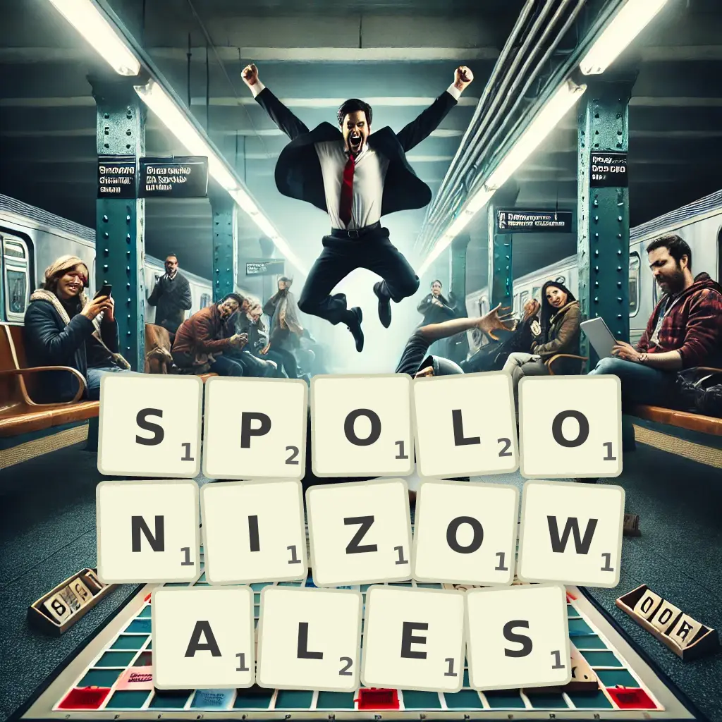 Słowa z liter SPOLONIZOWAŁEŚ
