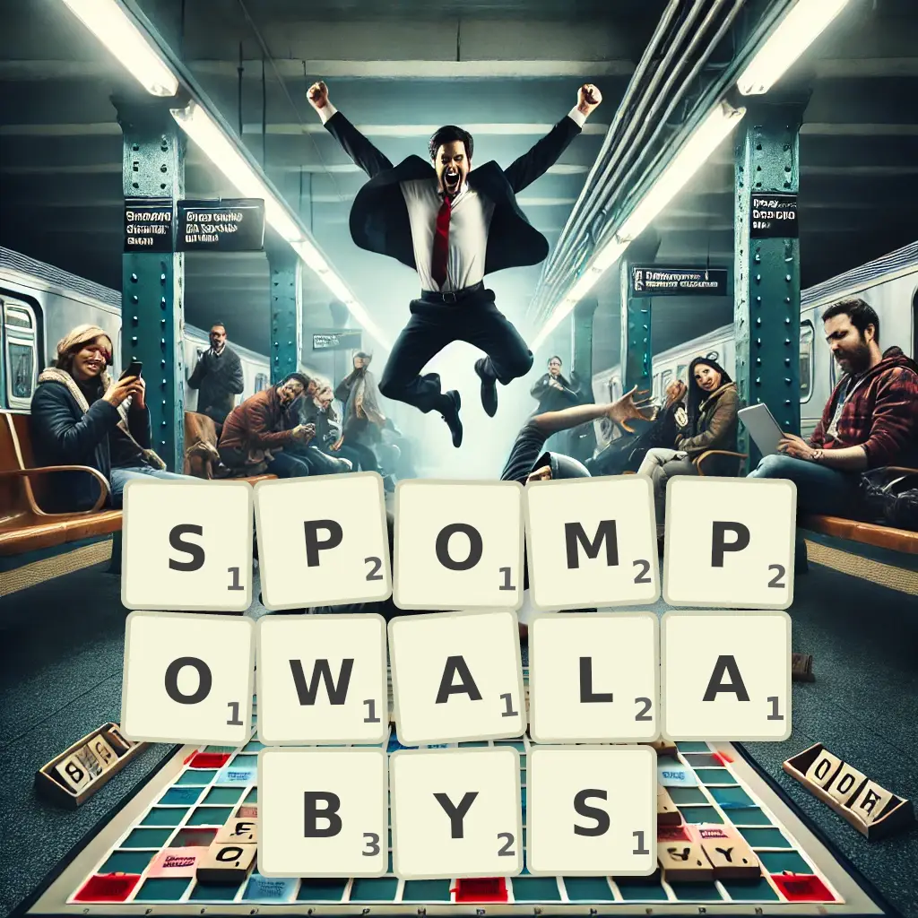 Słowa z liter SPOMPOWAŁABYŚ