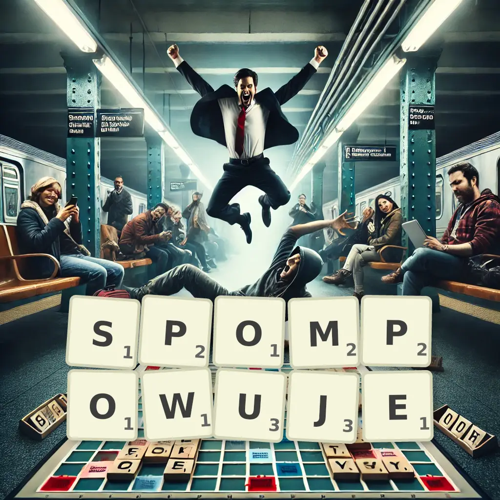 Słowa z liter SPOMPOWUJE