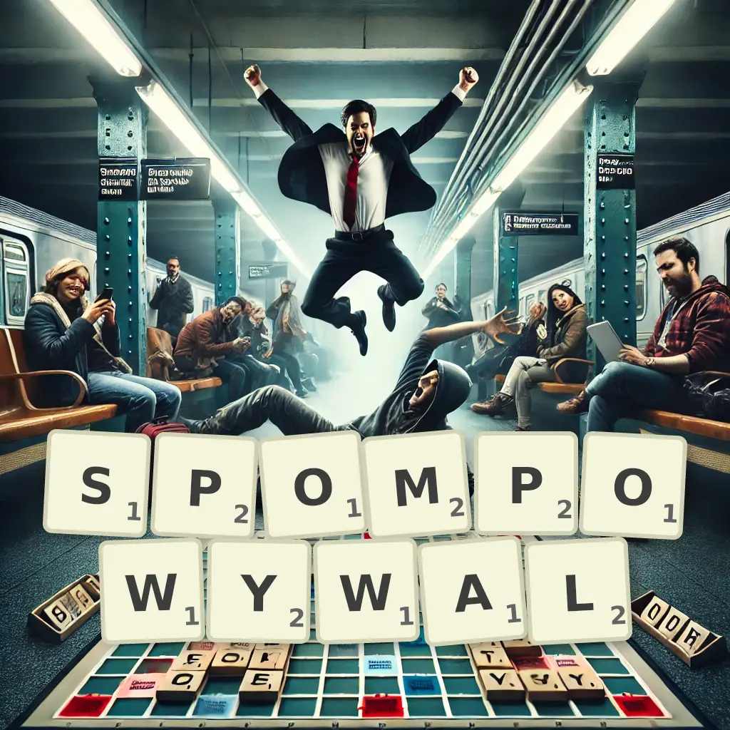 Słowa z liter SPOMPOWYWAŁ