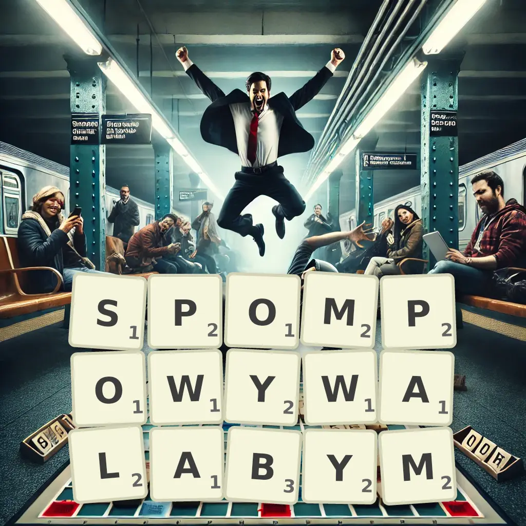 Słowa z liter SPOMPOWYWAŁABYM