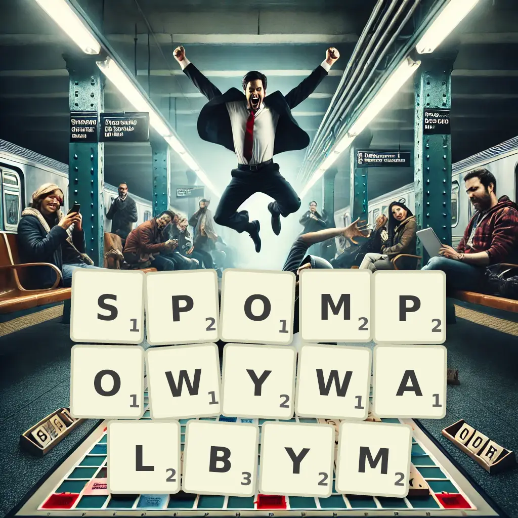 Słowa z liter SPOMPOWYWAŁBYM