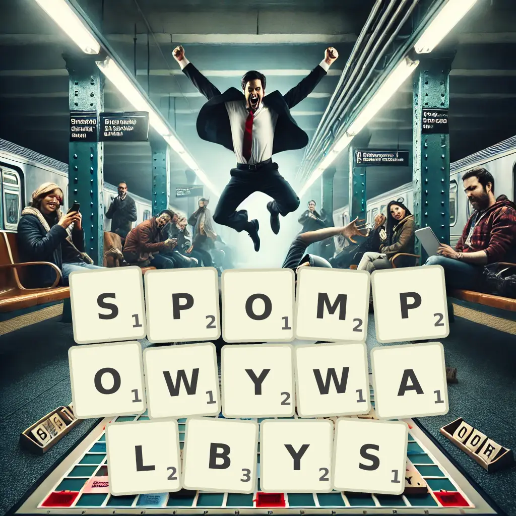 Słowa z liter SPOMPOWYWAŁBYŚ