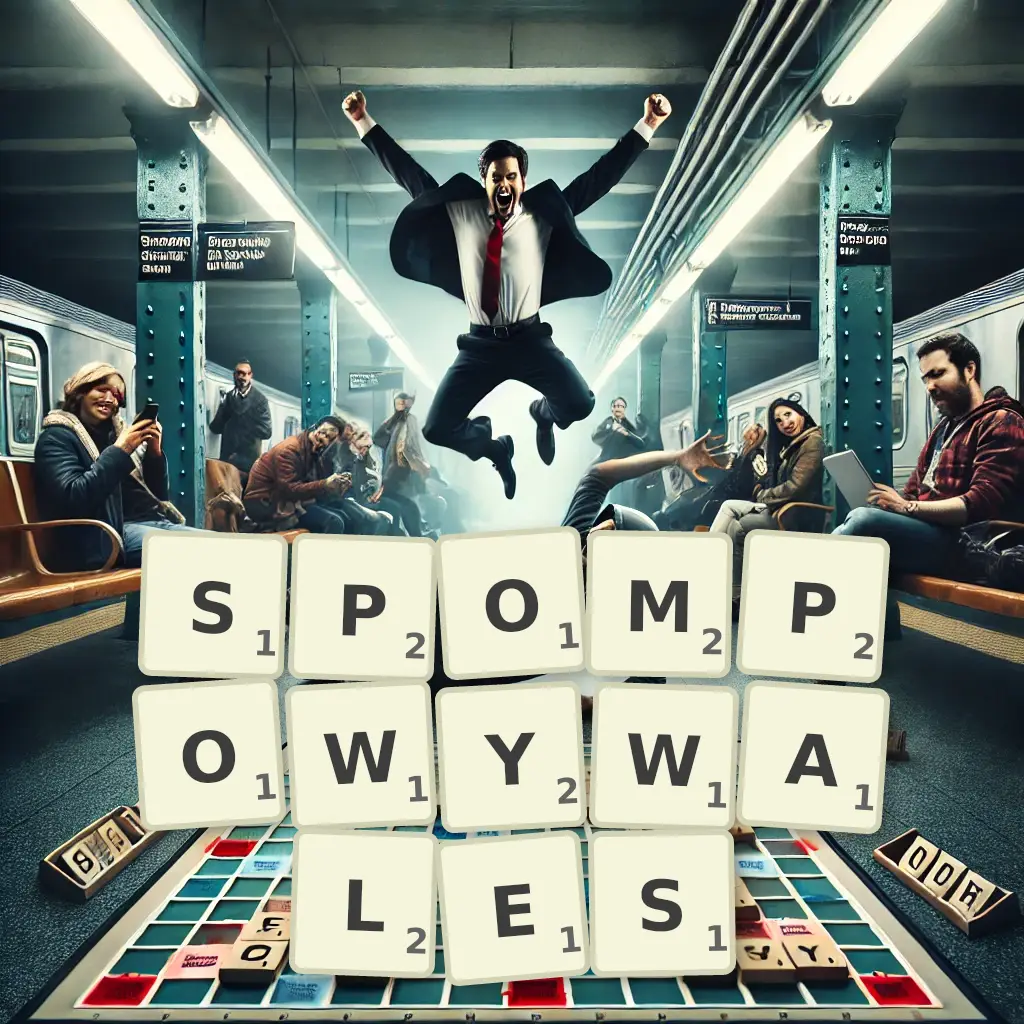 Słowa z liter SPOMPOWYWAŁEŚ