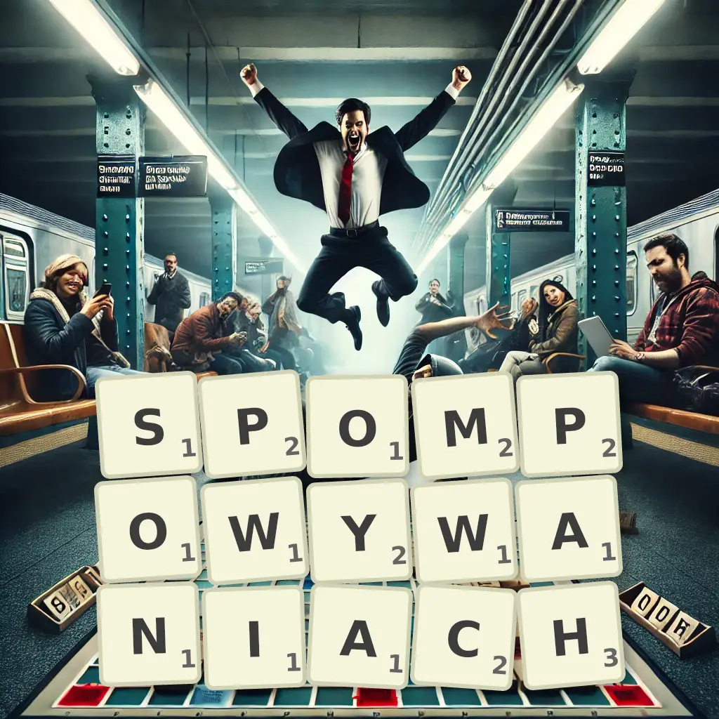 Słowa z liter SPOMPOWYWANIACH