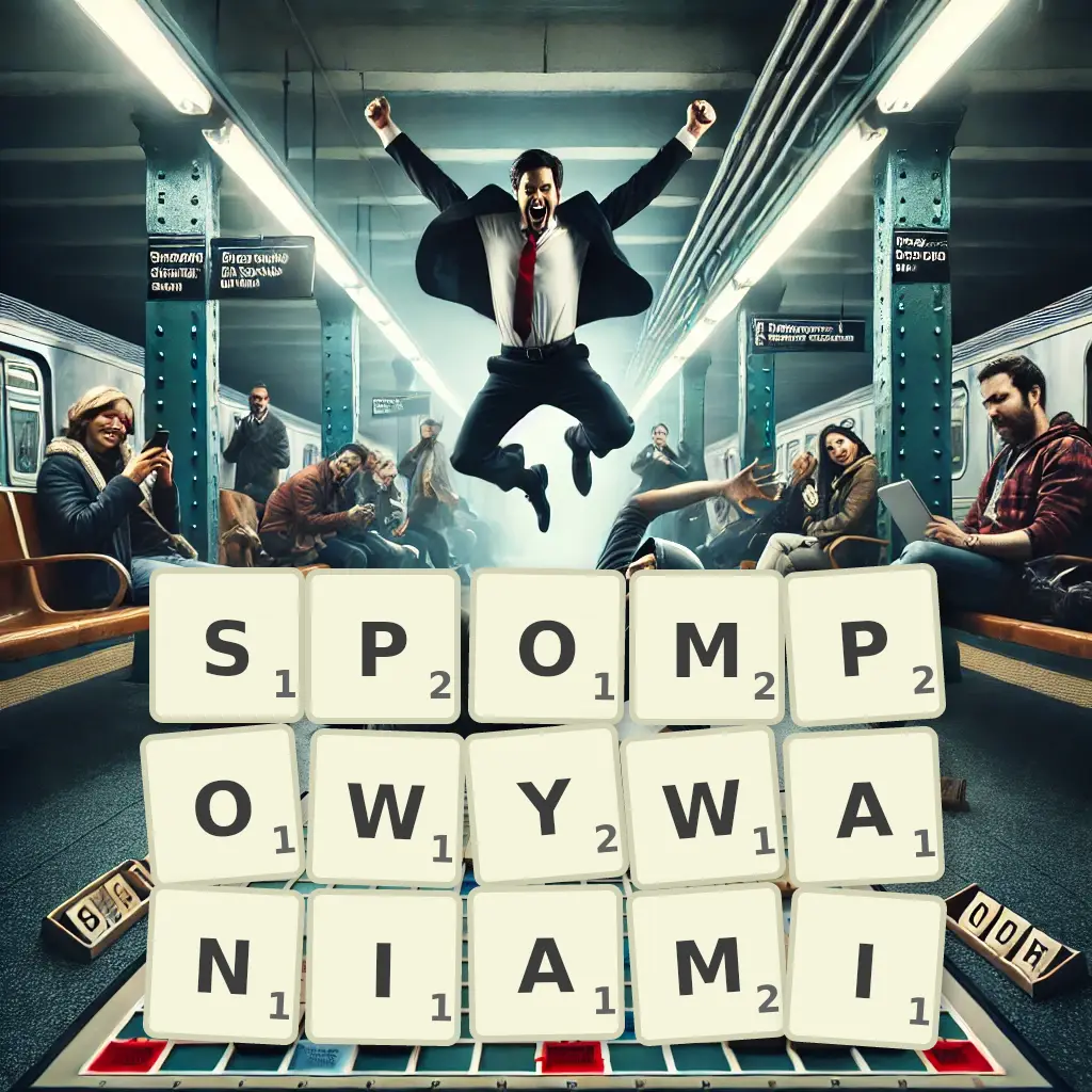 Słowa z liter SPOMPOWYWANIAMI