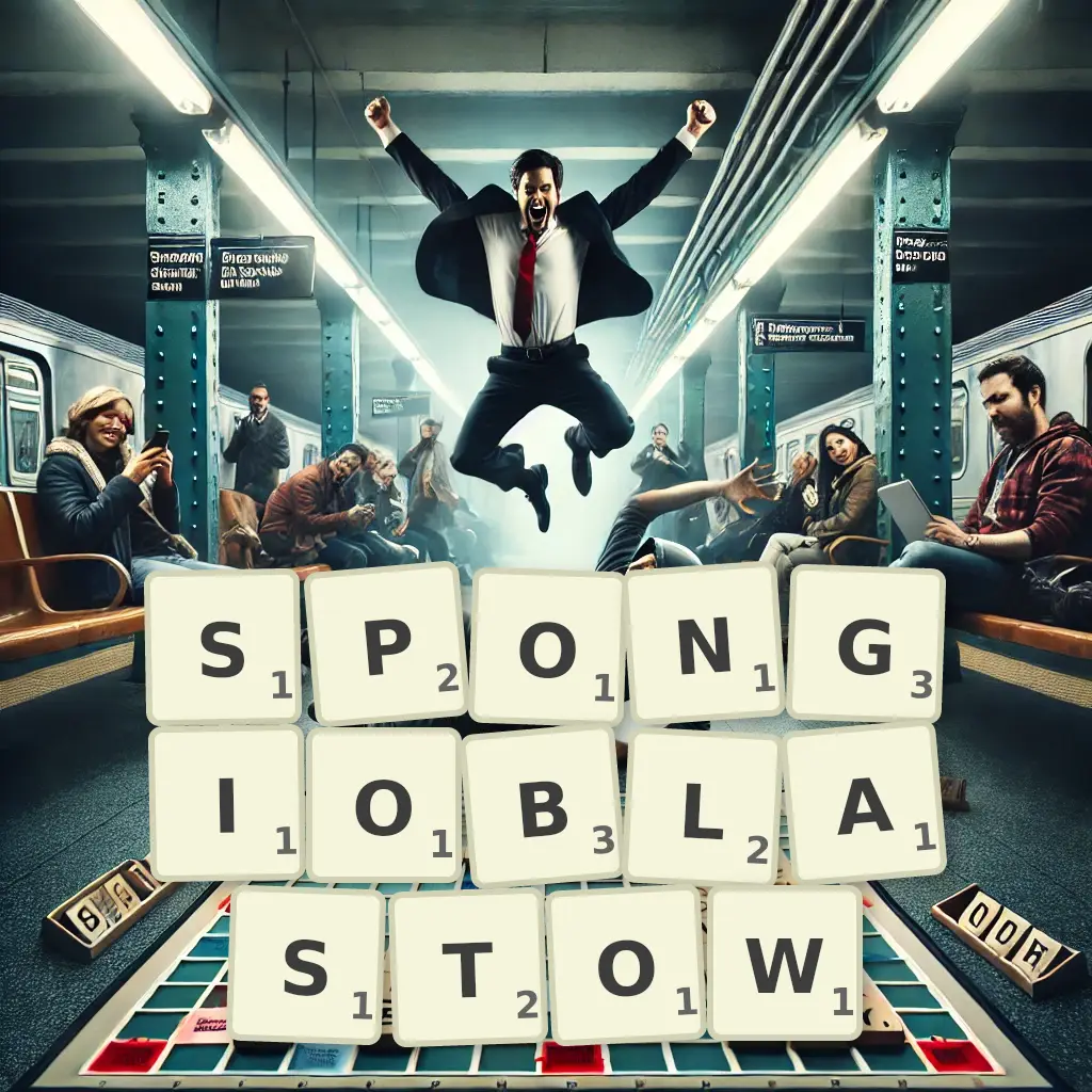 Słowa z liter SPONGIOBLASTÓW