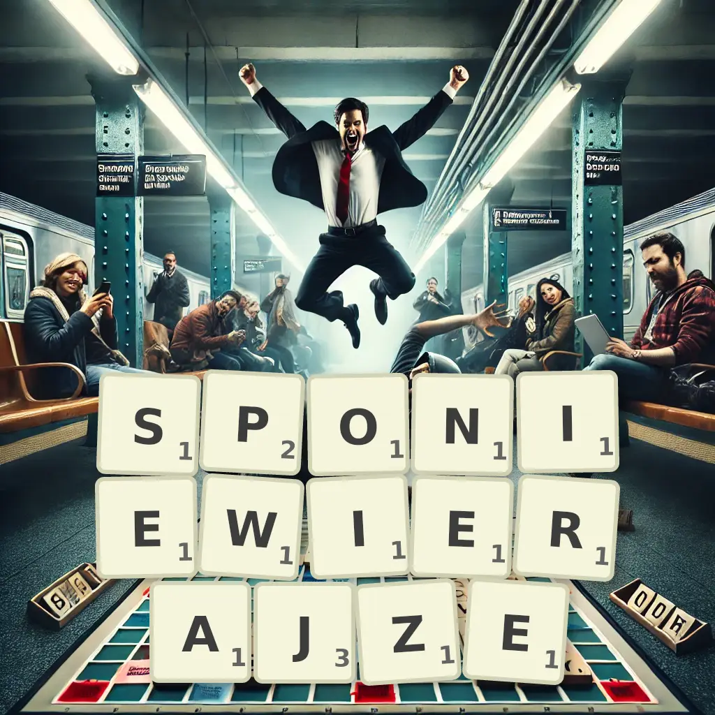 Słowa z liter SPONIEWIERAJŻE