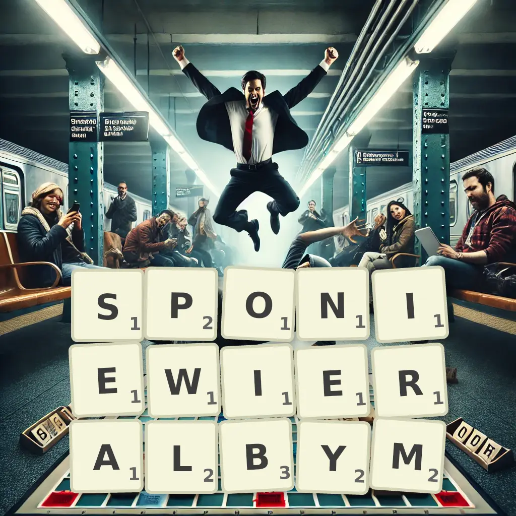 Słowa z liter SPONIEWIERAŁBYM