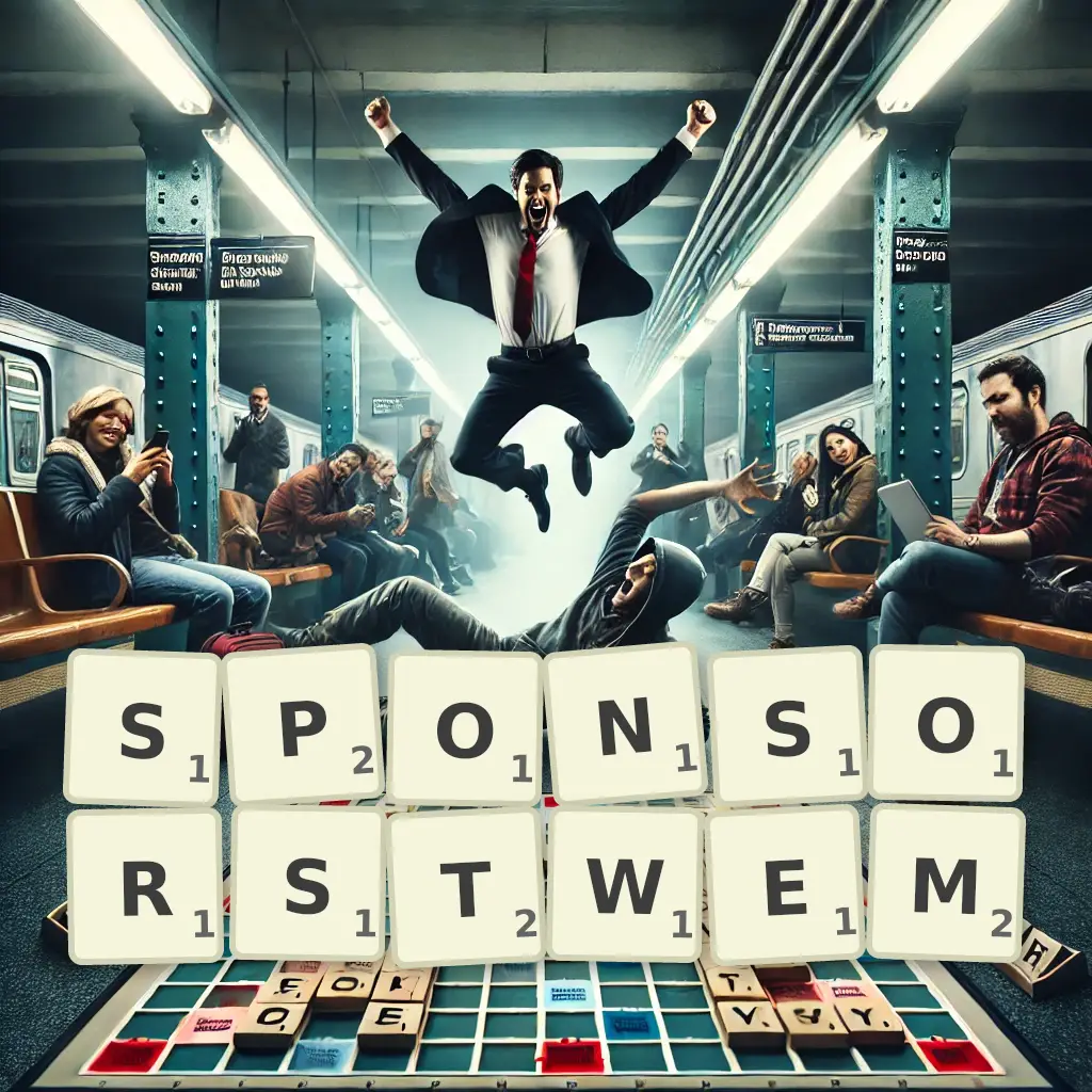 Słowa z liter SPONSORSTWEM