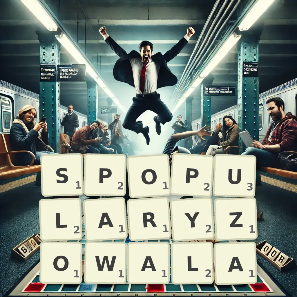 Słowa z liter SPOPULARYZOWAŁA