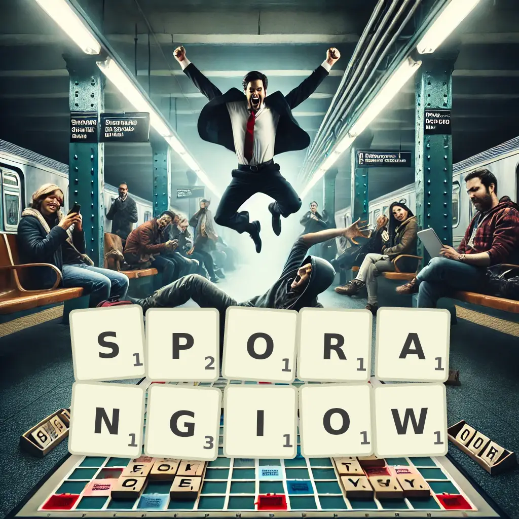 Słowa z liter SPORANGIÓW