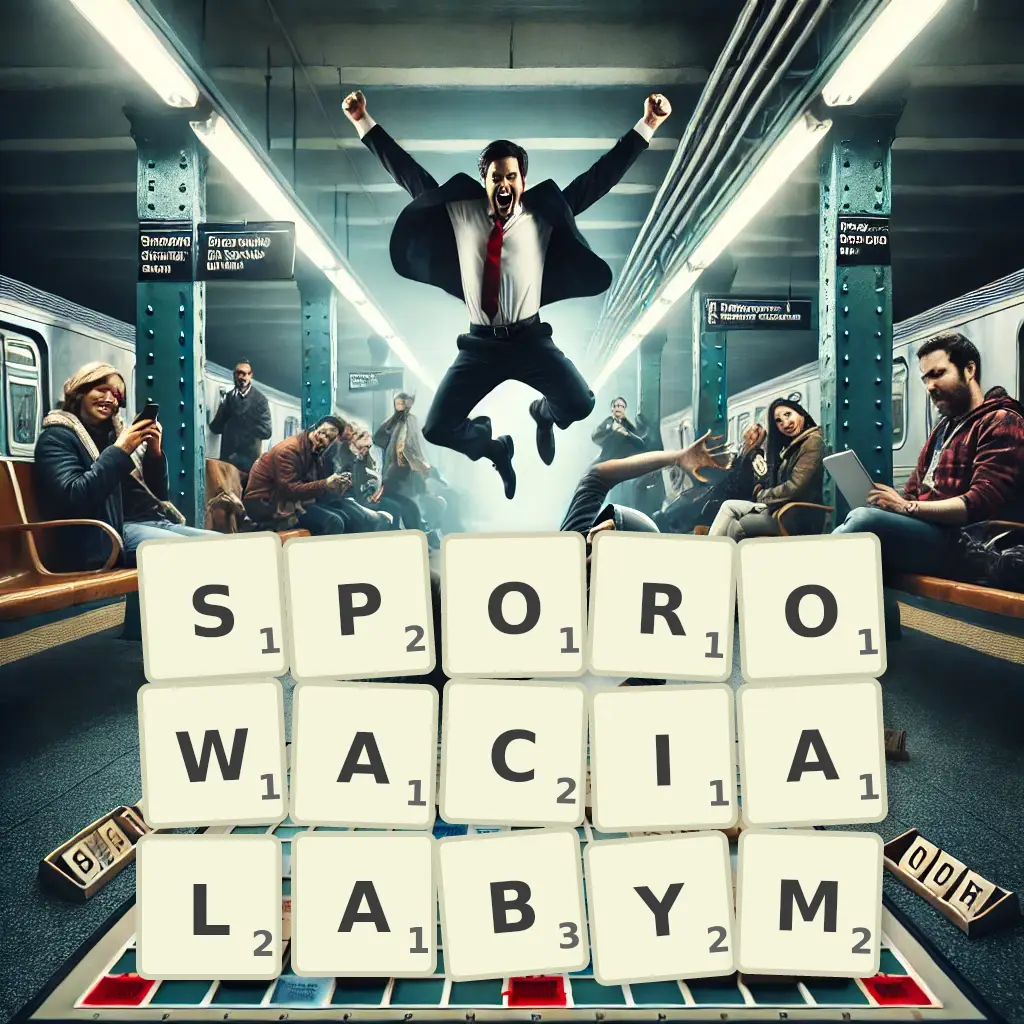 Słowa z liter SPOROWACIAŁABYM