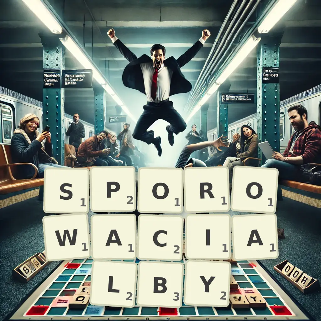 Słowa z liter SPOROWACIAŁBY