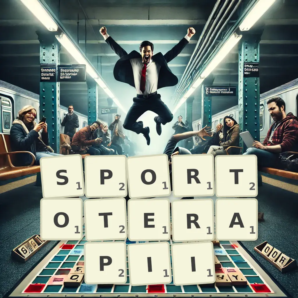 Słowa z liter SPORTOTERAPII