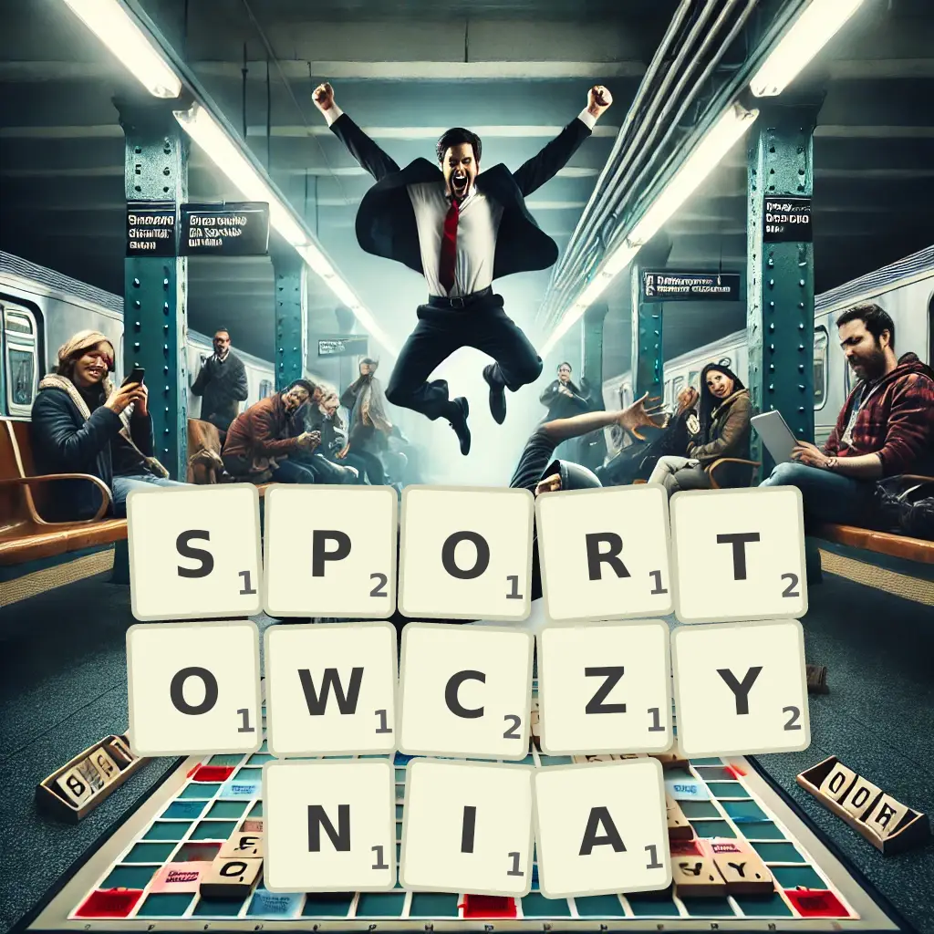 Słowa z liter SPORTOWCZYNIĄ
