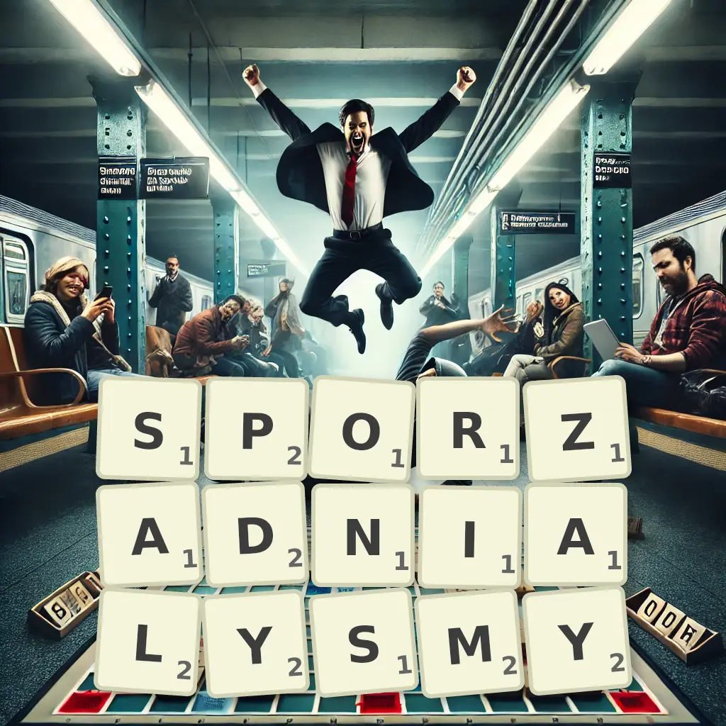 Słowa z liter SPORZĄDNIAŁYŚMY