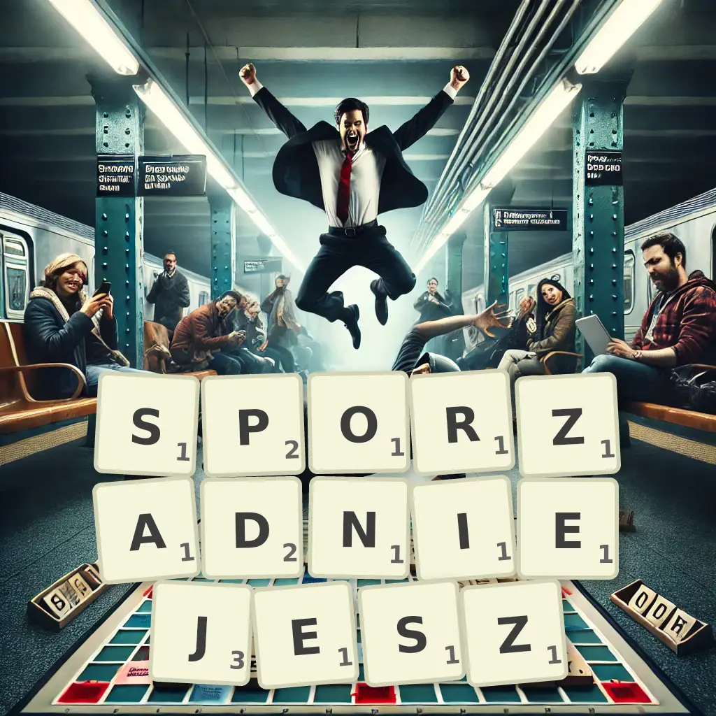 Słowa z liter SPORZĄDNIEJESZ