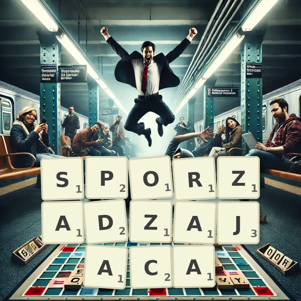Słowa z liter SPORZĄDZAJĄCĄ