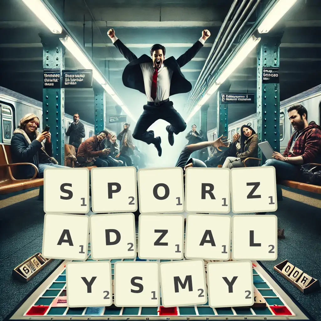 Słowa z liter SPORZĄDZAŁYŚMY