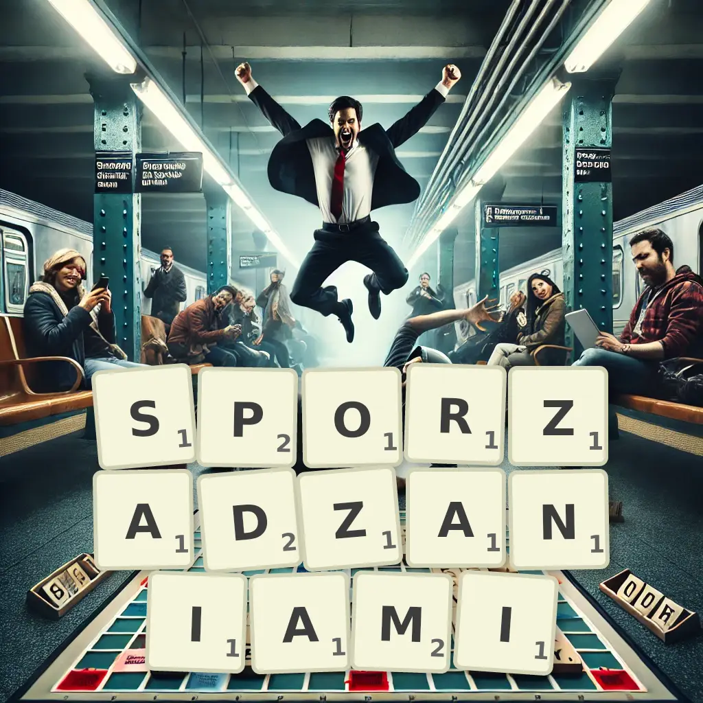 Słowa z liter SPORZĄDZANIAMI