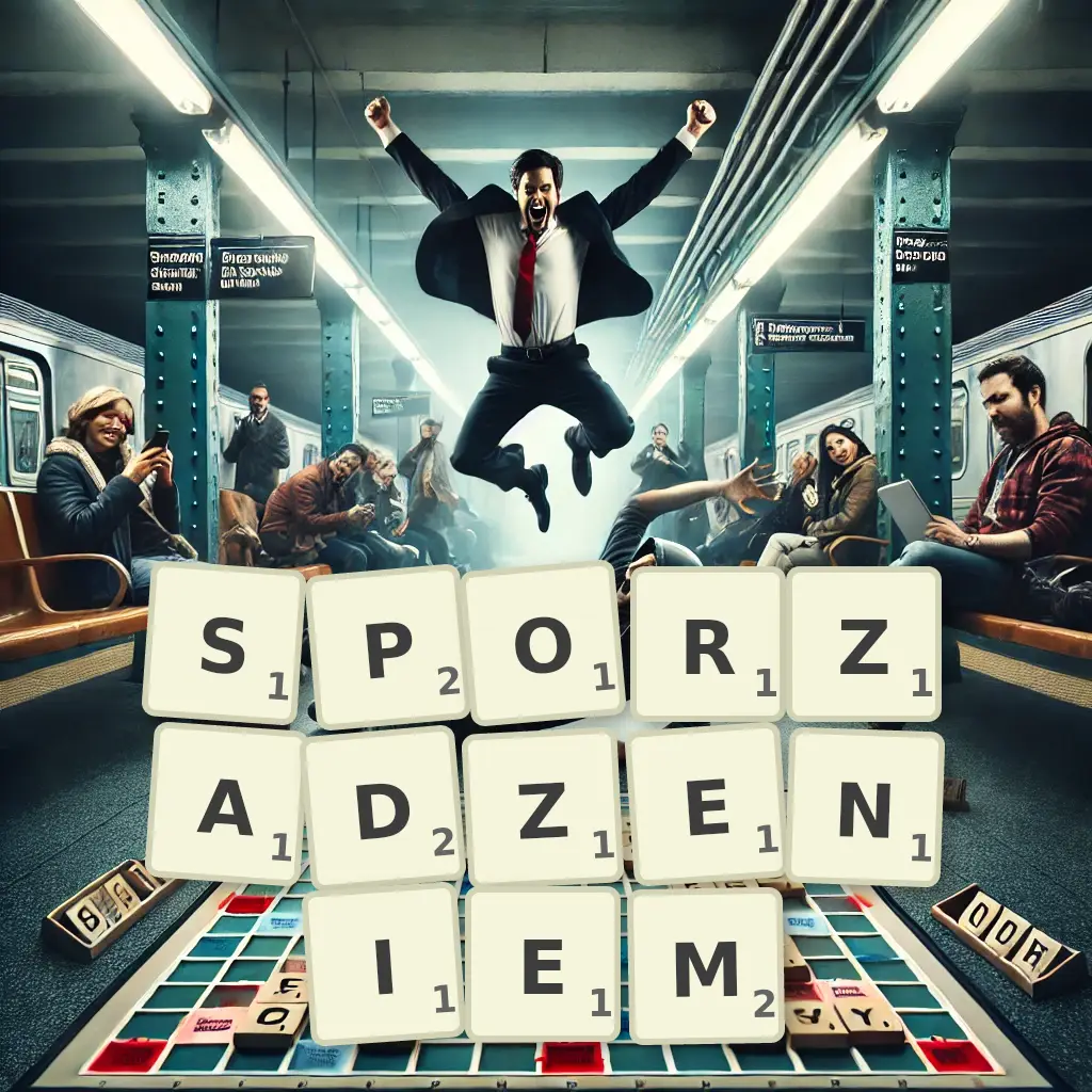 Słowa z liter SPORZĄDZENIEM