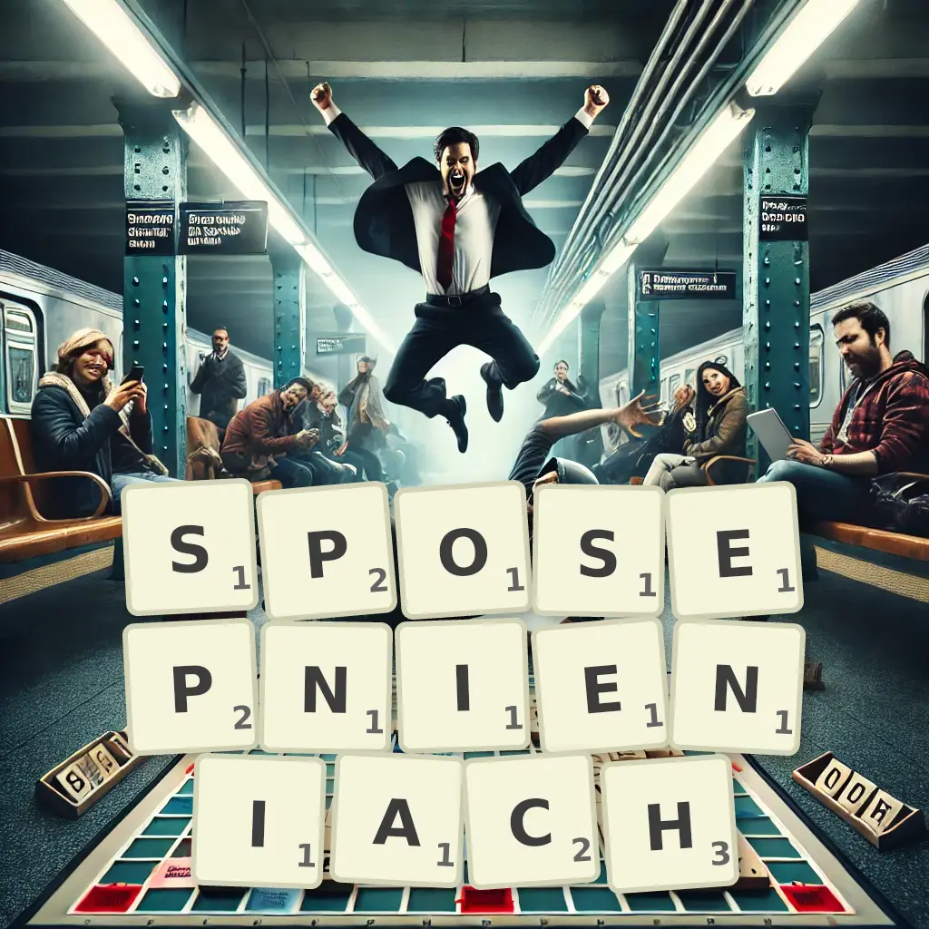 Słowa z liter SPOSĘPNIENIACH