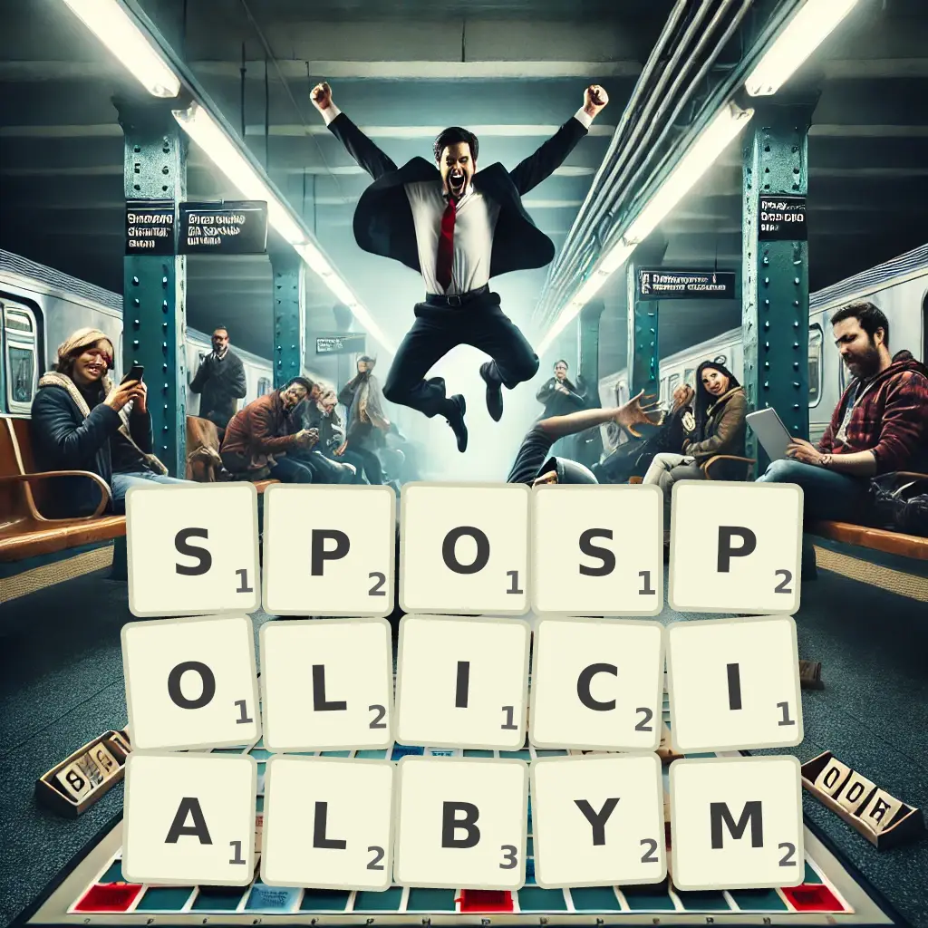Słowa z liter SPOSPOLICIAŁBYM