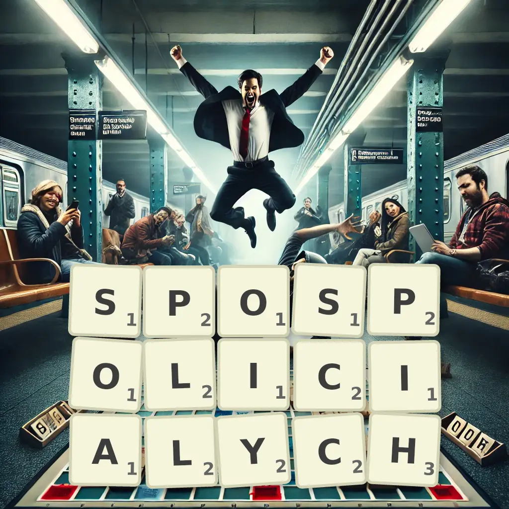 Słowa z liter SPOSPOLICIAŁYCH