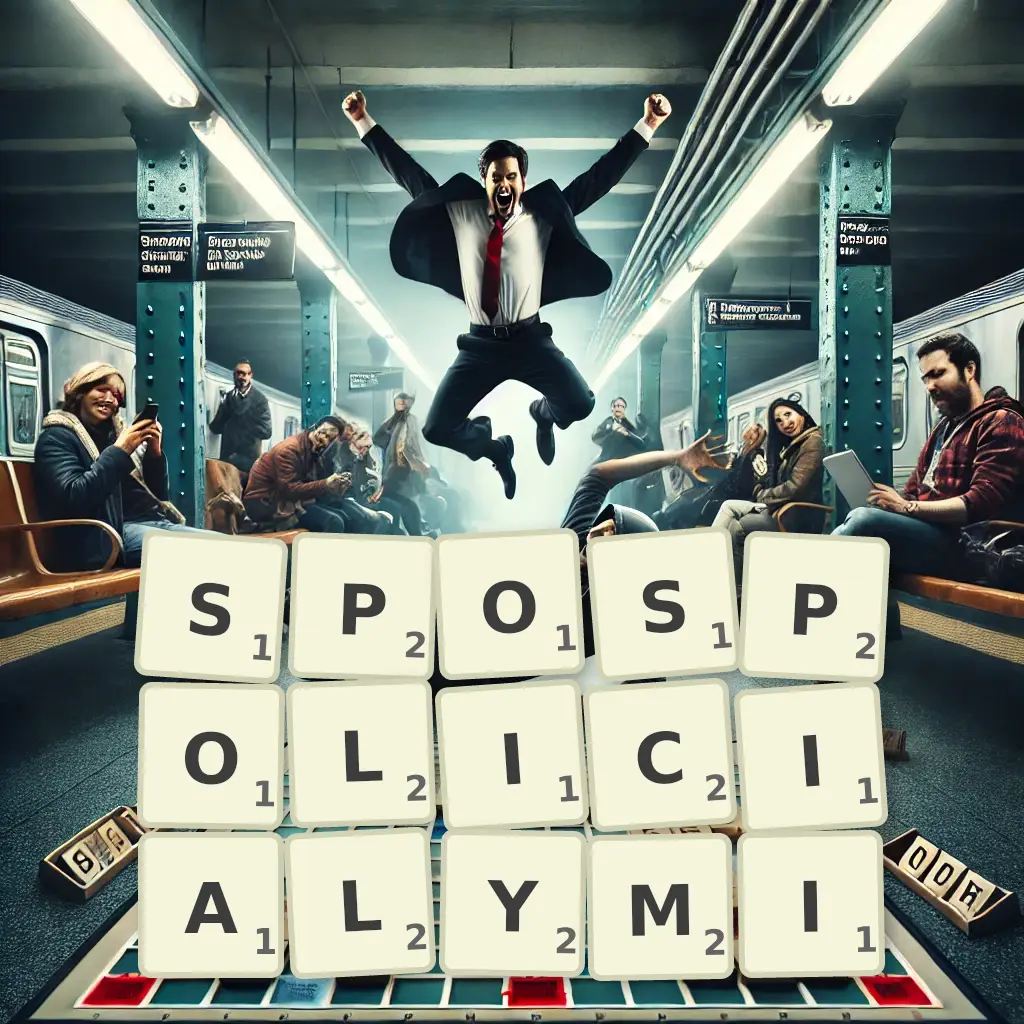 Słowa z liter SPOSPOLICIAŁYMI