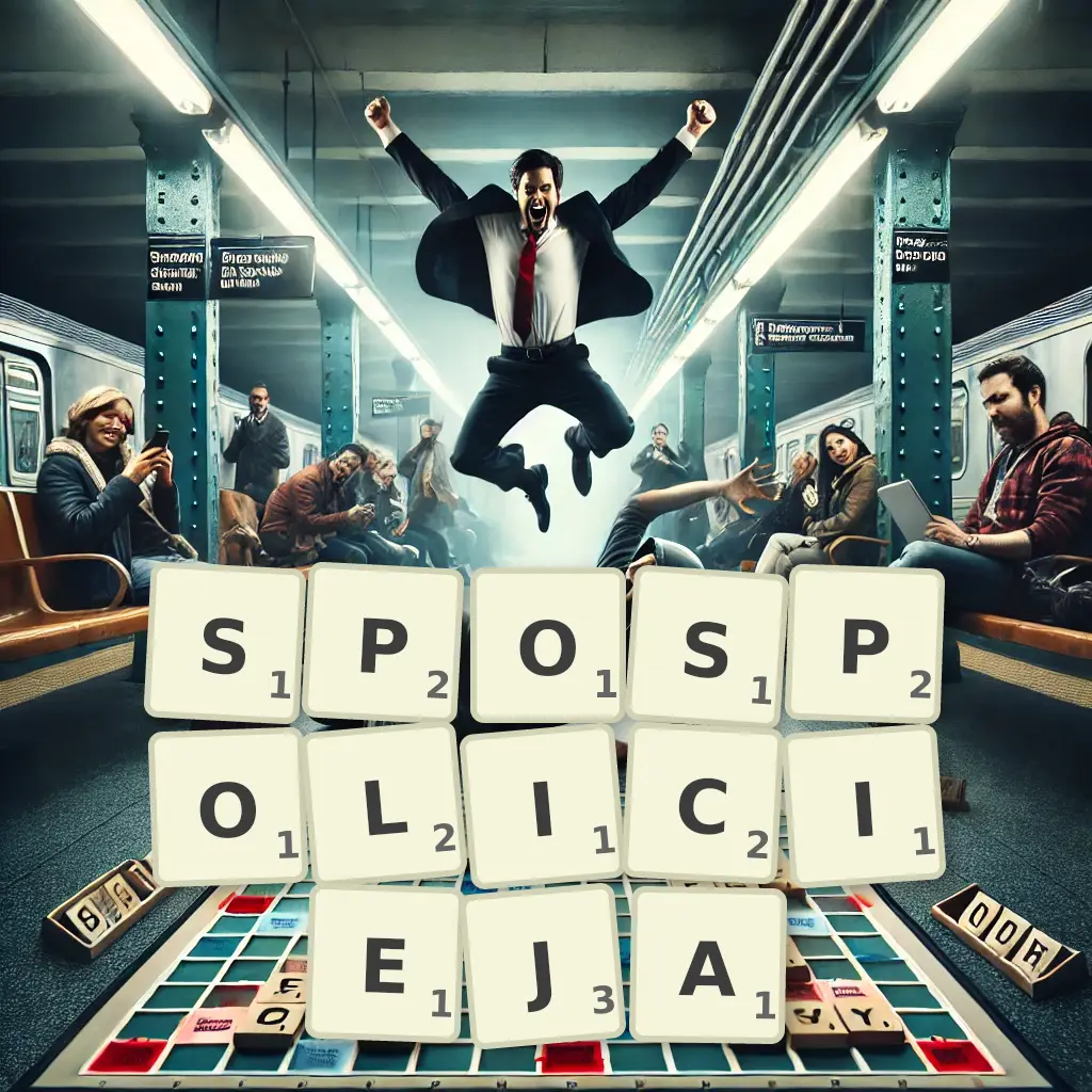 Słowa z liter SPOSPOLICIEJĄ